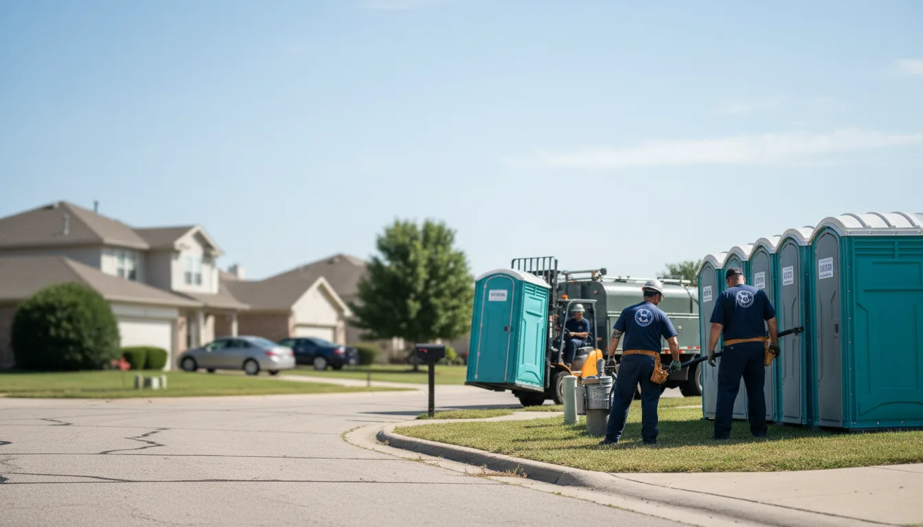 Porta Potty Rental in Conway, AR near me